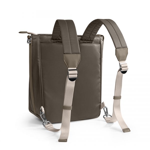 Túi đeo kiêm balo Tomtoc Slash Sling Bag Taupe cho Ultrabook13/14 inch - Hàng chinh hãng