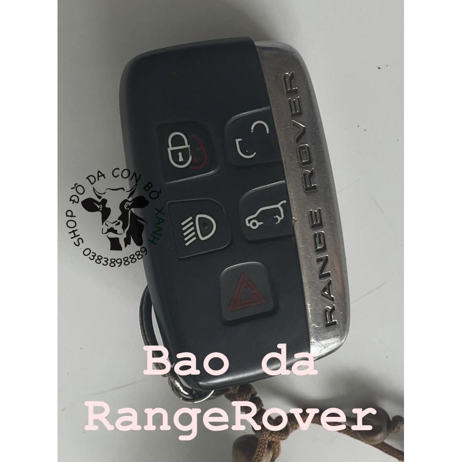 Bao da dành cho chìa khóa Range Rover, Land Rover,  RangeRover, Jaguar, Evoque Handmade da thật 002