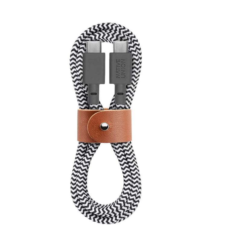 Dây Cáp Sạc Native Union Type-C Belt Cable - USB-C to USB-C - Hàng Chính Hãng