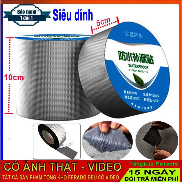BĂNG KEO SIÊU DÍNH CHỐNG THẤM 5cmx5m Hàng Nhật-