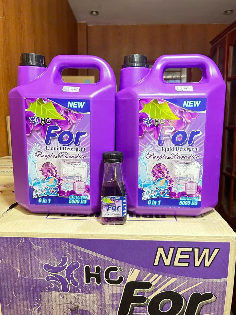 Nước Giặt HC For Can 5000ml 