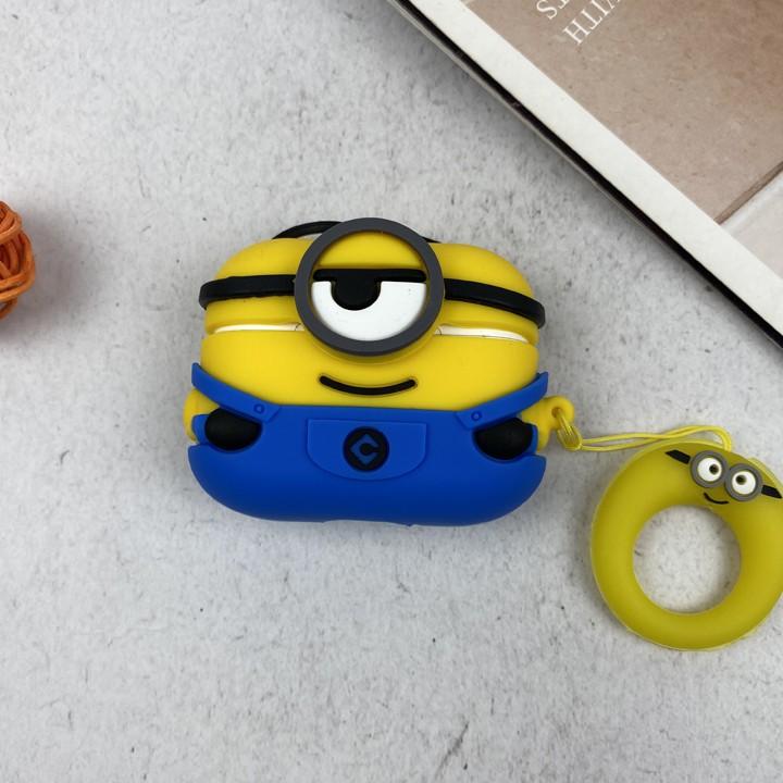 Bao Case, Ốp cho Airpods 1/ 2/ Pro hình Minion ngộ nghĩnh - Mã TZAP367