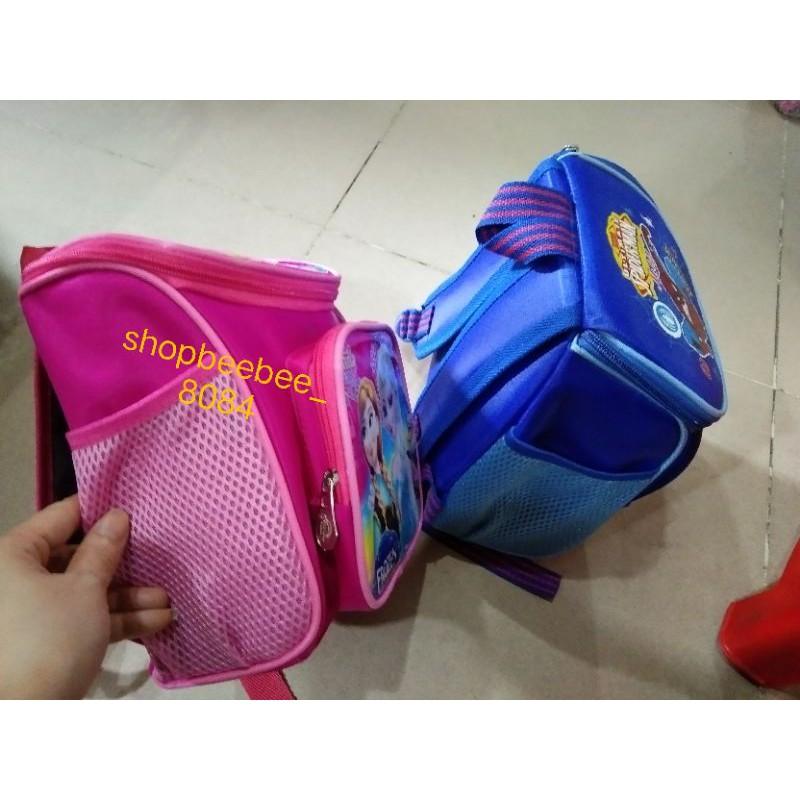 Balo công chúa siêu nhân chống gù, cặp đi học cho bé