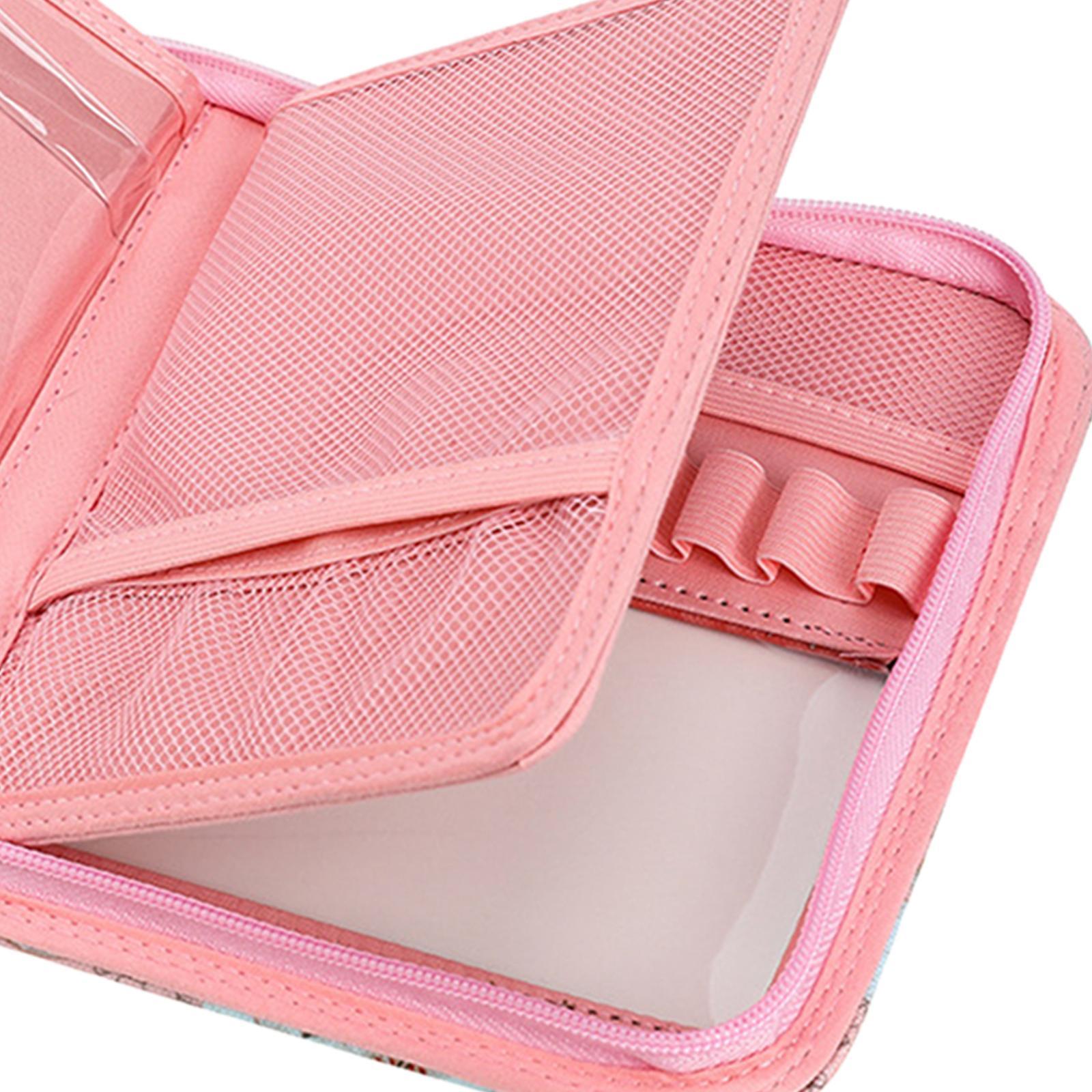 Crochet Hook Organizer Empty Zipper Storage Bag Travel Knitting Case