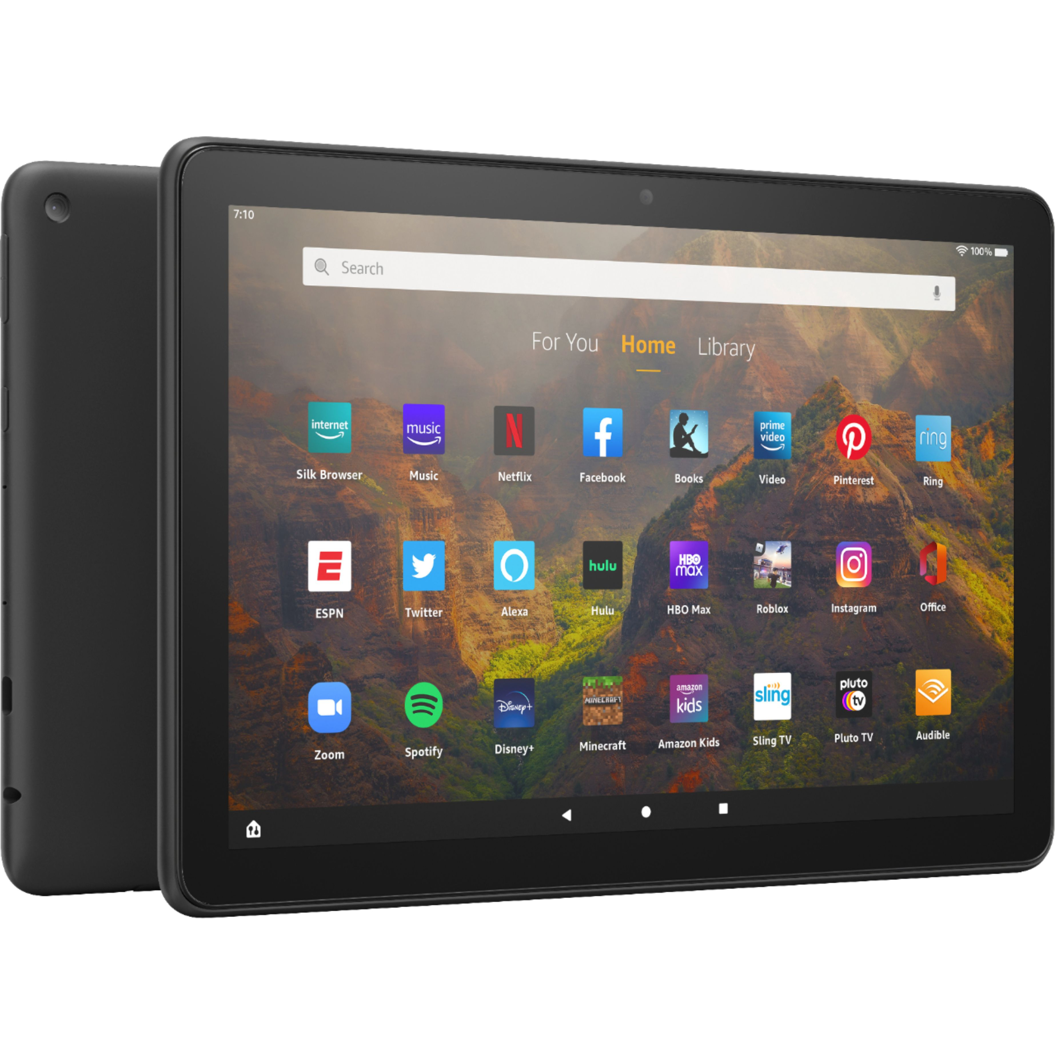 Máy tính bảng Kindle Fire HD10 Plus 2021 - 11th -  (All New Fire HD10 - 2021) - Ram 4GB, bộ nhớ 32GB, màn hình 1080 FullHD