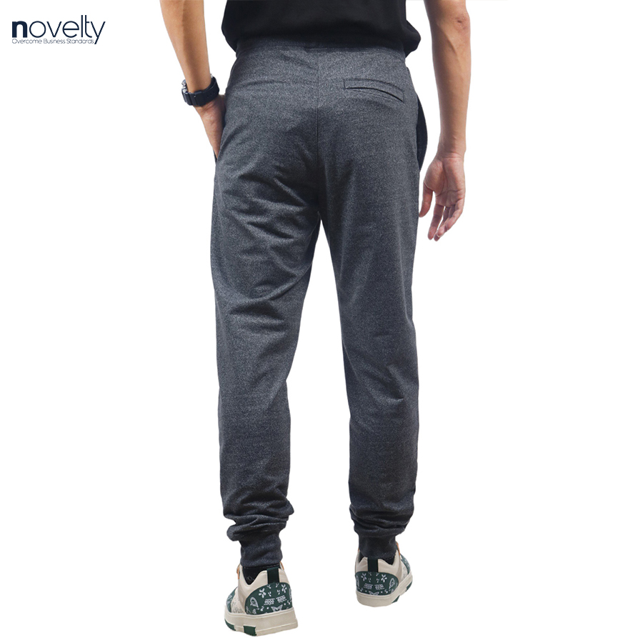 Quần jogger nam Novelty Regular fit xám đậm NQGMMDMT3R230544Q