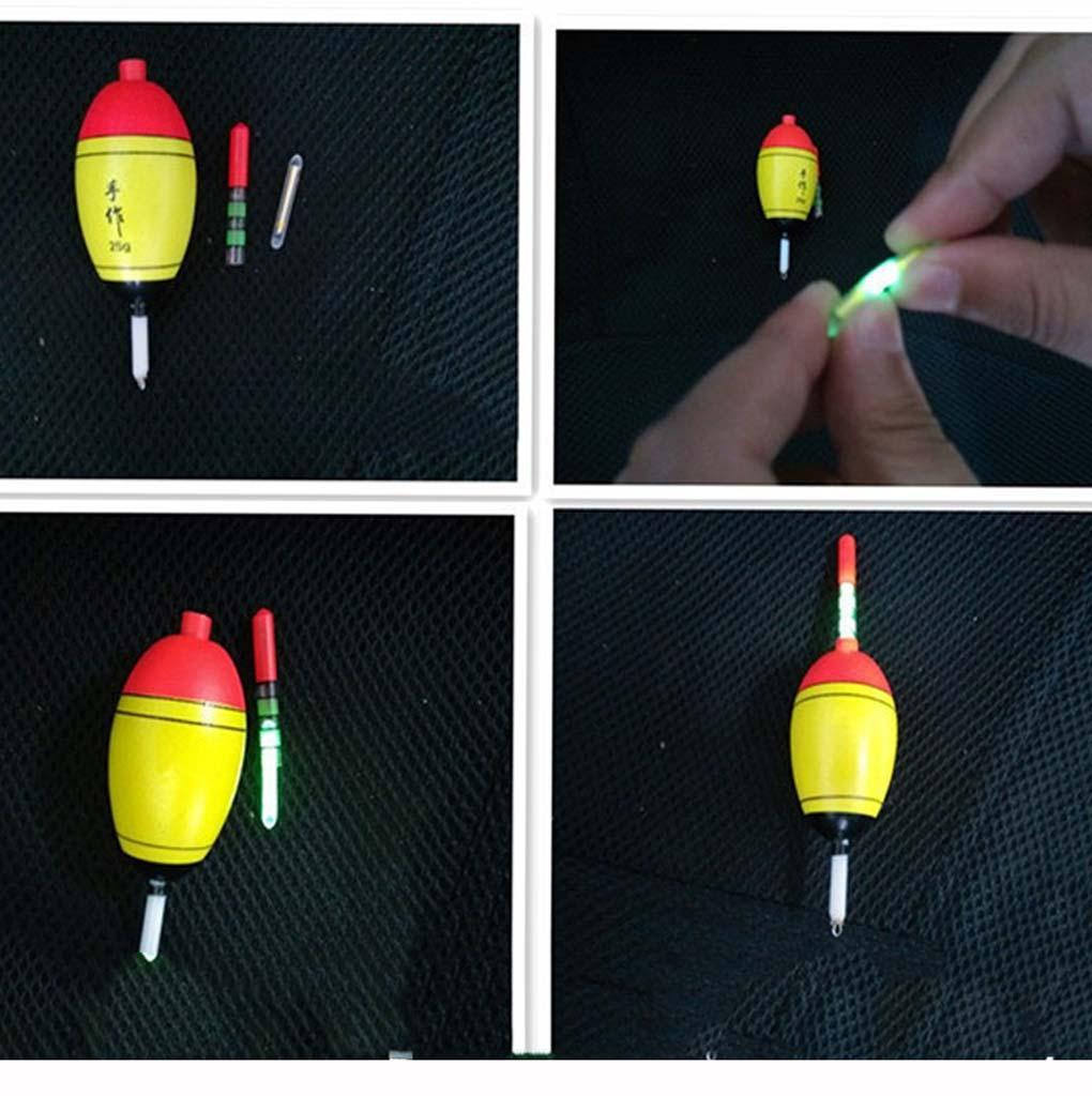 Pack Of 10pcs GLOW IN DARK Light Stick Tool Fishing Tackle Accessory