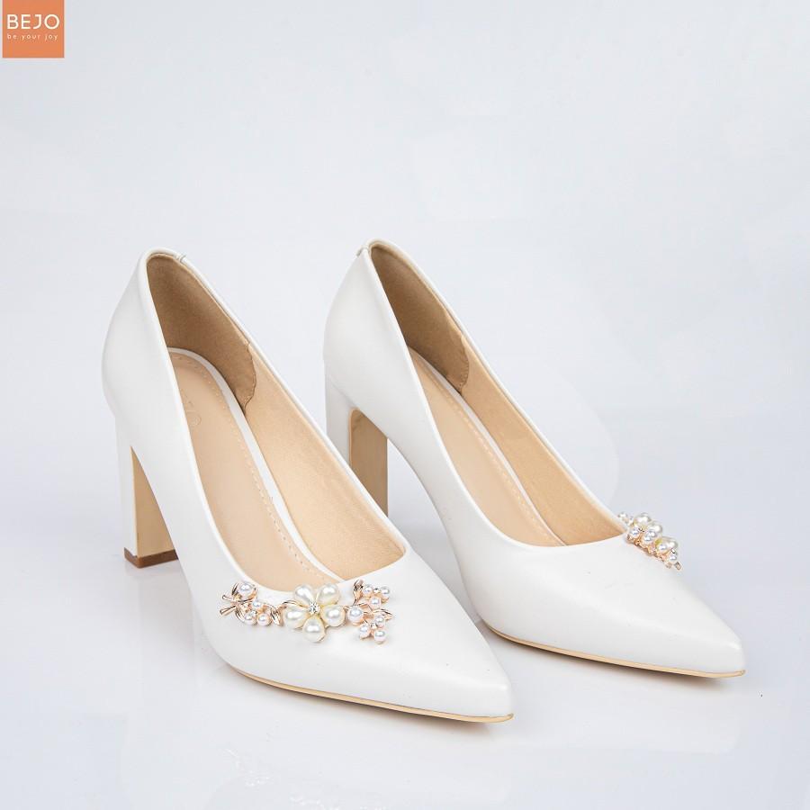 GIÀY CƯỚI BEJO HOA MAI H80G - WEDDING SHOES