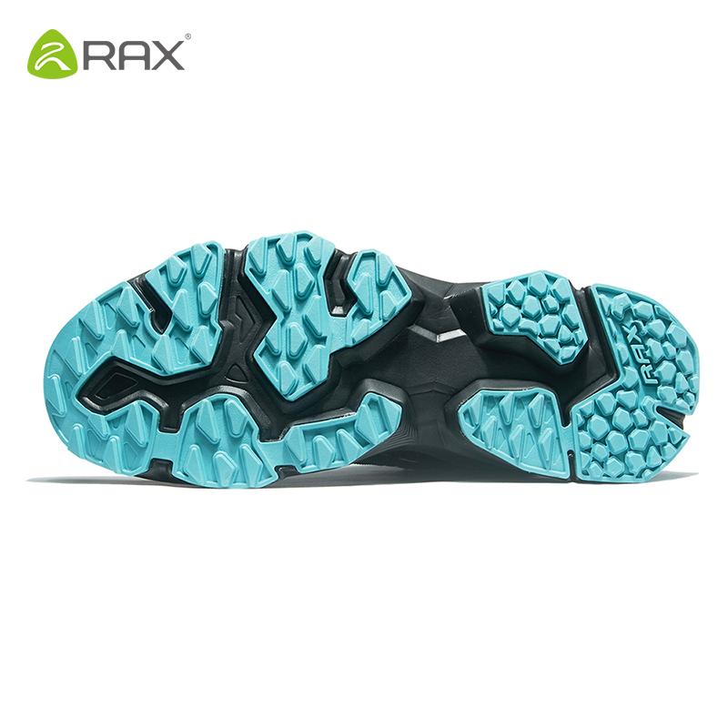 Rax đàn ông đi bộ giày mùa xuân mùa hè săn bắn giày thể thao ngoài trời thoáng khí cho nam giới Color: carbon black Shoe Size: 43