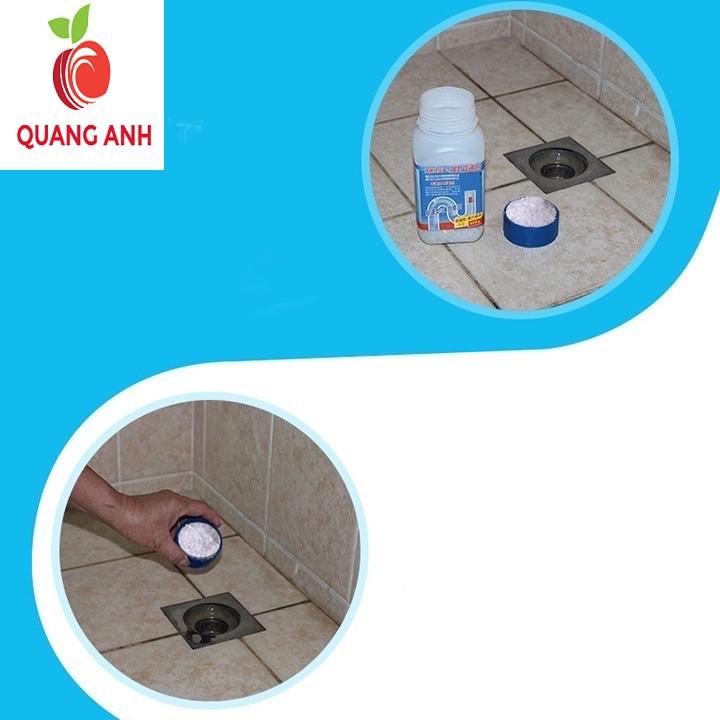 Bột Thông Tắc Cống, Đường Ống, Bồn Cầu, Bồn Rửa Mặt..Xử Lý Triệt Để Cặn Bã, Chất Thải Hữu Cơ
