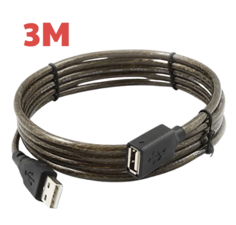 CÁP USB NỐI DÀI 2.0 -3M UNITEK (Y-C 417GBK) - Hàng chính hãng