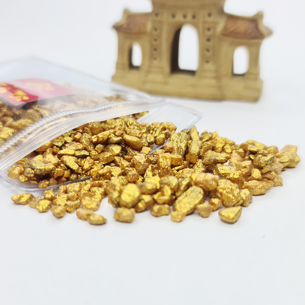 Combo 10 Gói Gạo Vàng Thần Tài - 50g/gói - Mx - Chiêu Tài Lộc, Cầu Tiền Tài
