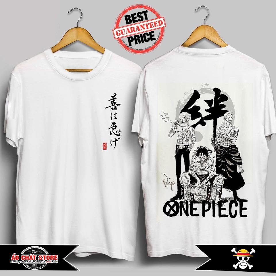 BST ÁO THUN ACE LUFFY ZORO, SABO