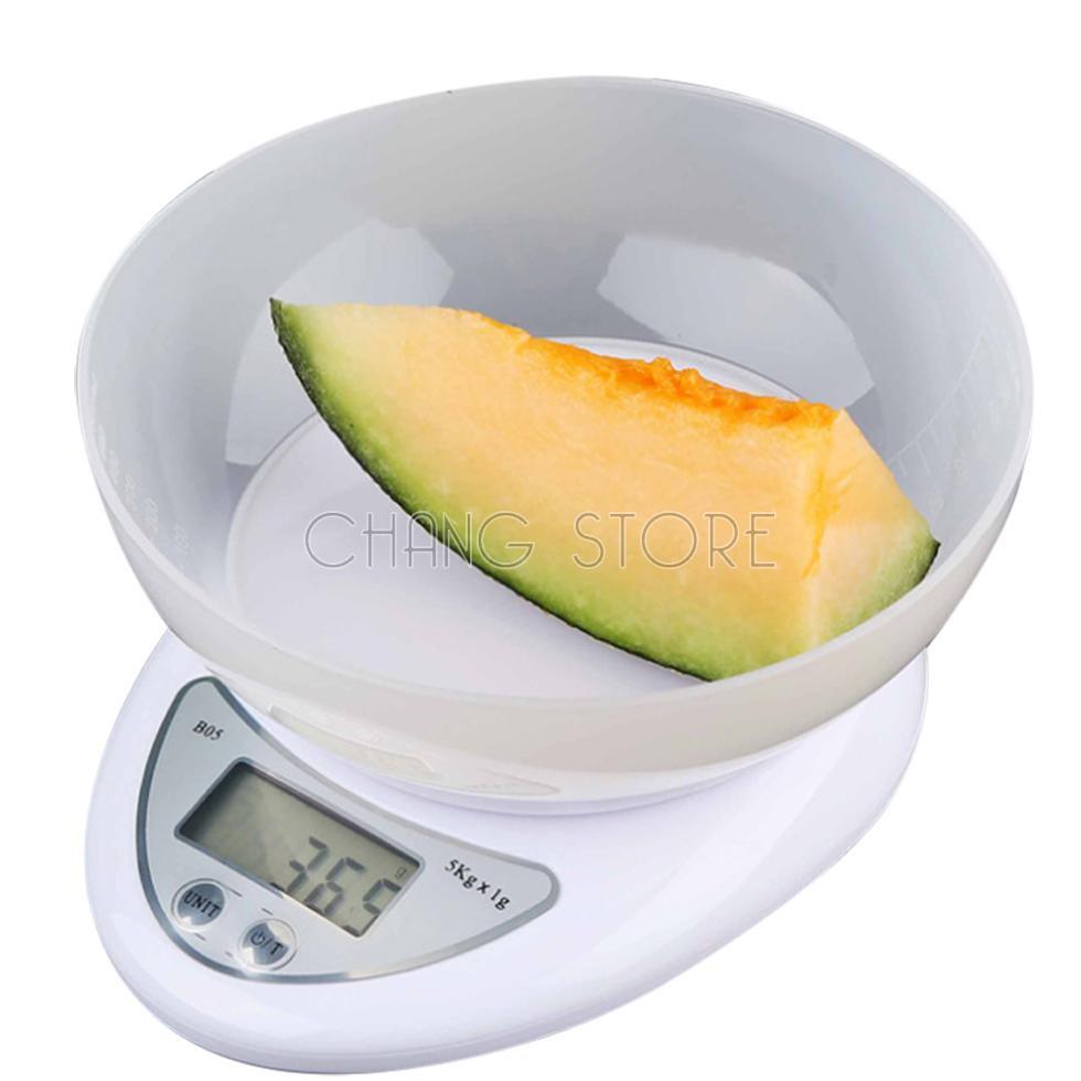 Cân Điện Tử Nhà Bếp Mini Electronic Kitchen Scale, Cân Thực Phẩm Loại 5Kg Tiện Dụng Cho Mọi Nhà