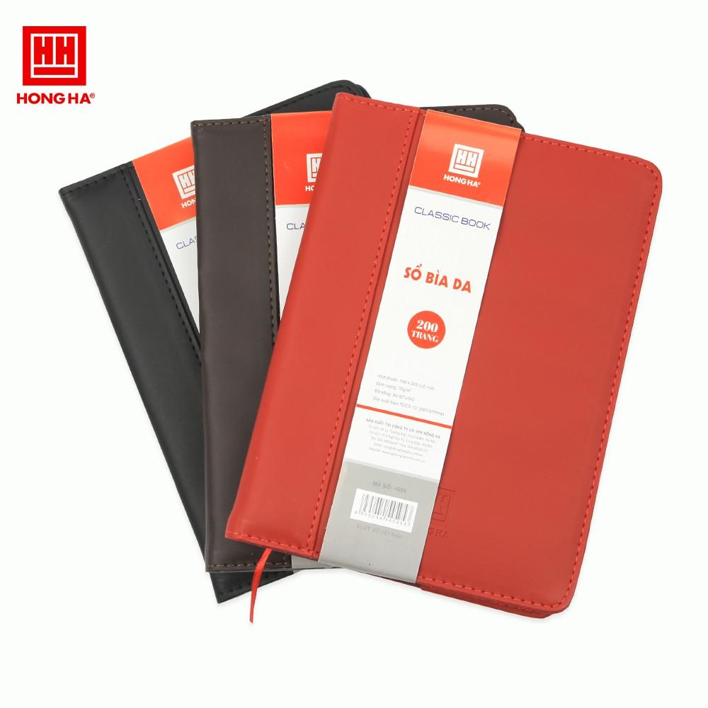 Sổ bìa da Hồng Hà Classic Book 200 trang A5 4595