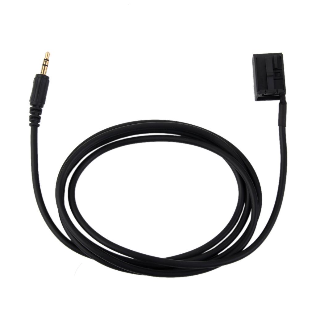 Car 3.5mm AUX Audio Adapter Cable For FORD Focus MK2, C-Max, S-Max