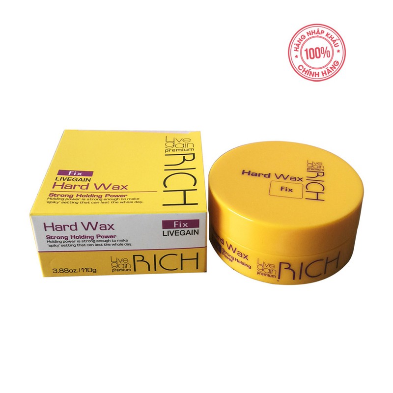 Sáp siêu cứng Livegain Premium Rich Hard Wax Fix 110g