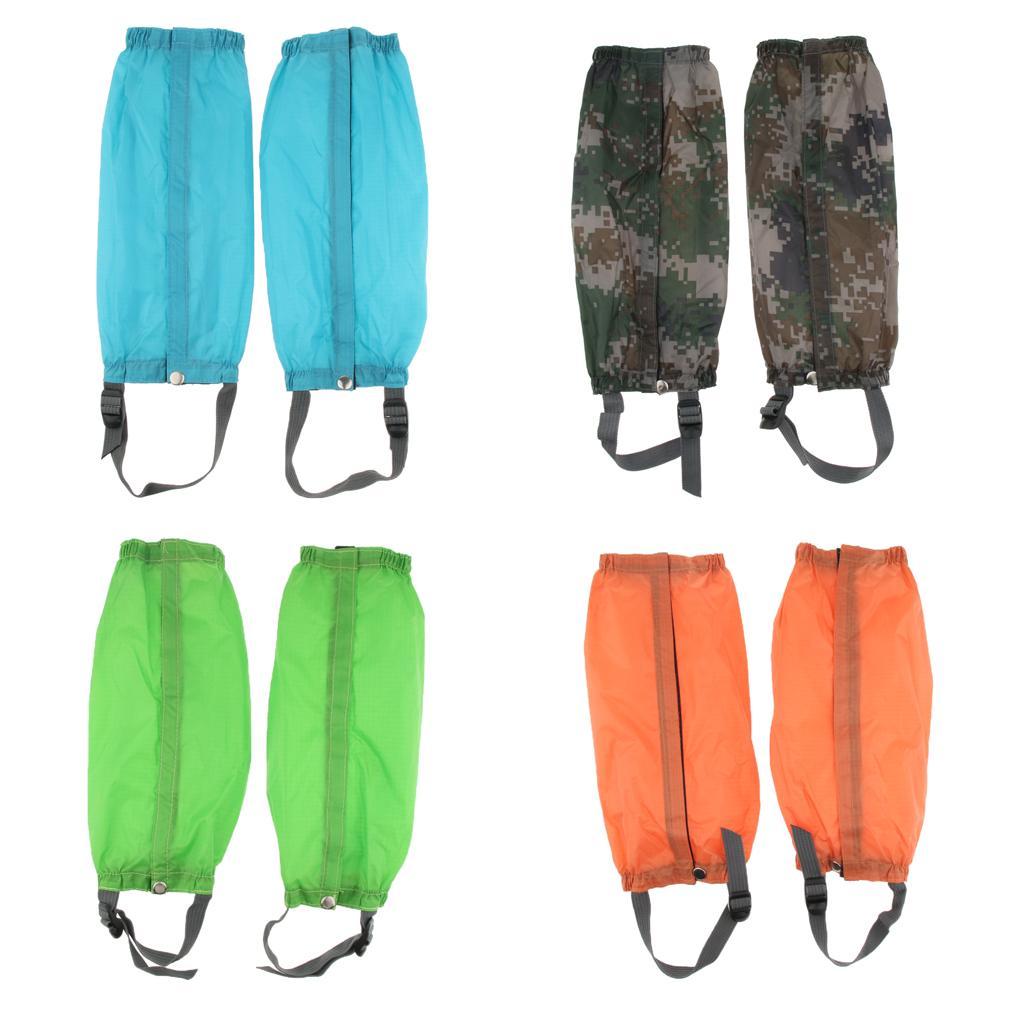 Outdoor Walking Hiking Waterproof Gaiters Boot Covers Leg Guards