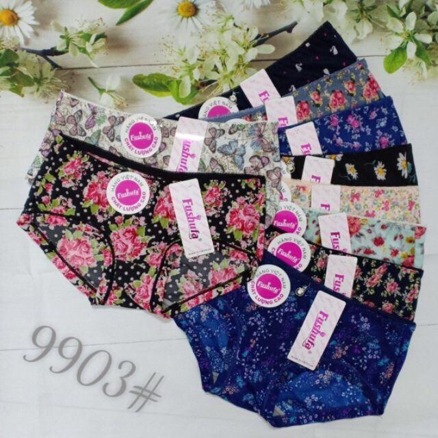 Quần lót thun lạnh điều hoà có viền