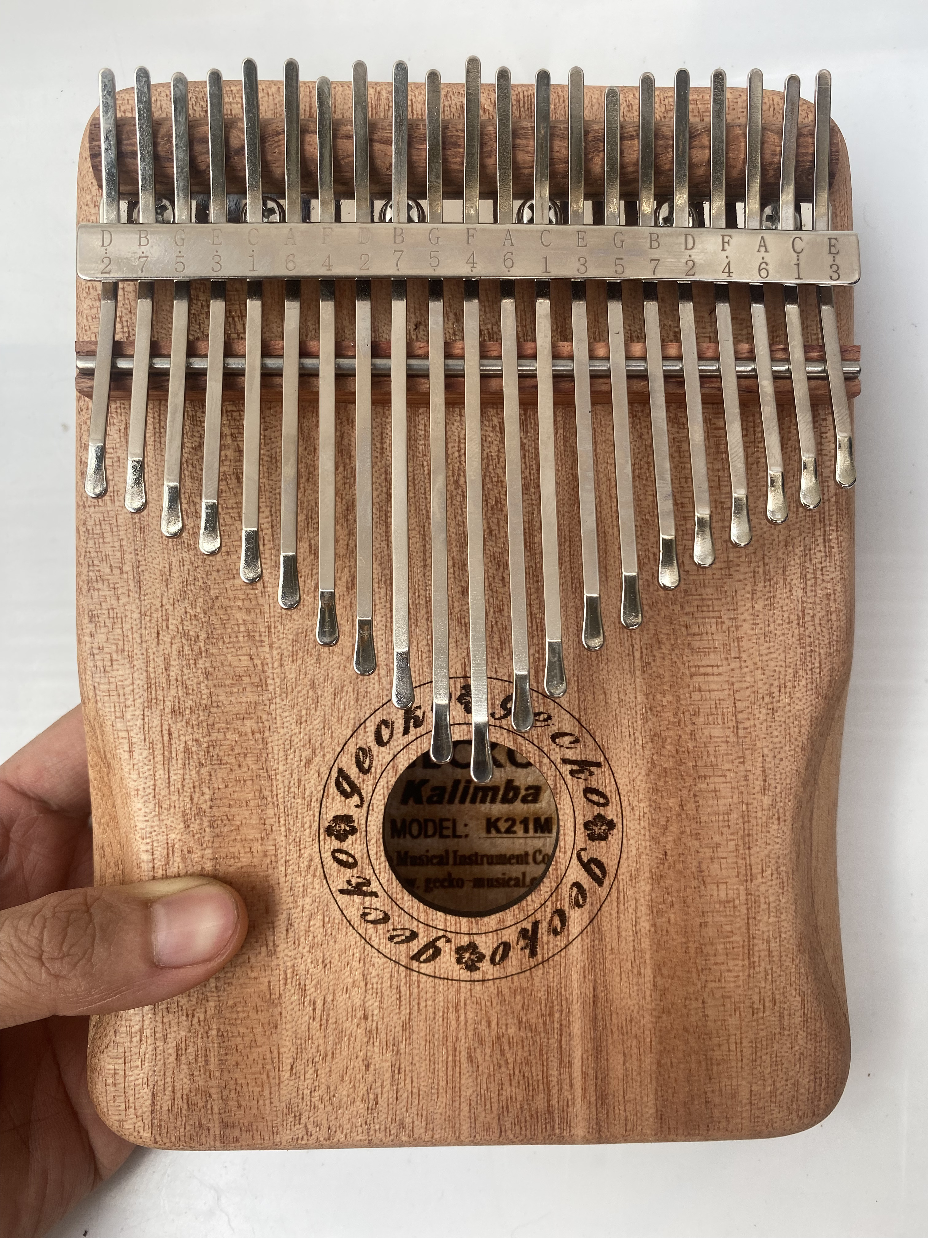 Đàn Kalimba Gecko 21 Phím K21M - Thumb Piano 21 Keys