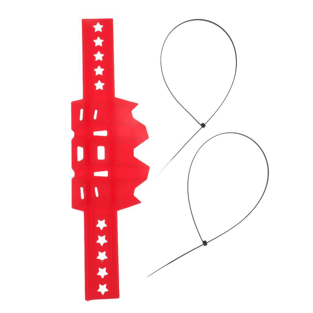 Red Exhaust   Protector Guard Heat  Cover for