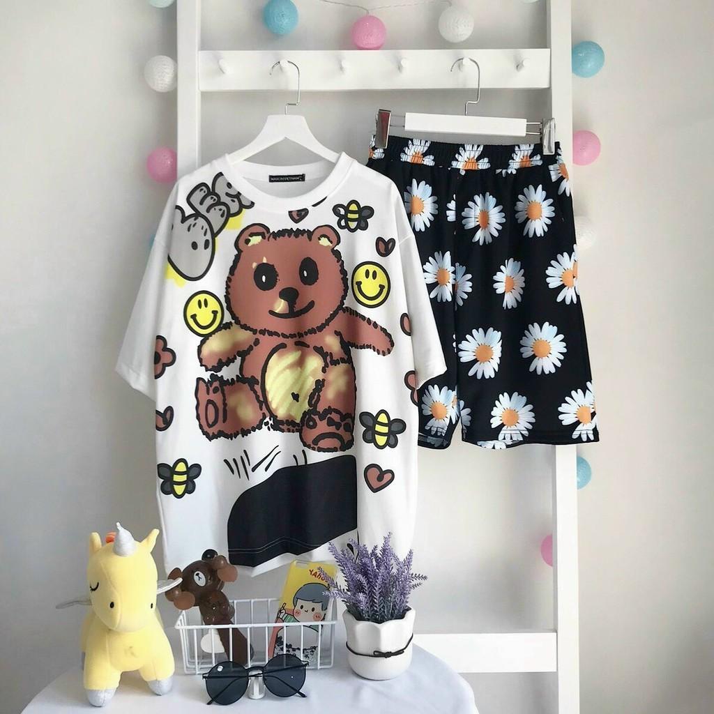 SET THUN NỮ COTTON NHIỀU MÀU SẮC SINH ĐỘNG THIẾT KẾ HỌA TIẾT SIÊU XINH