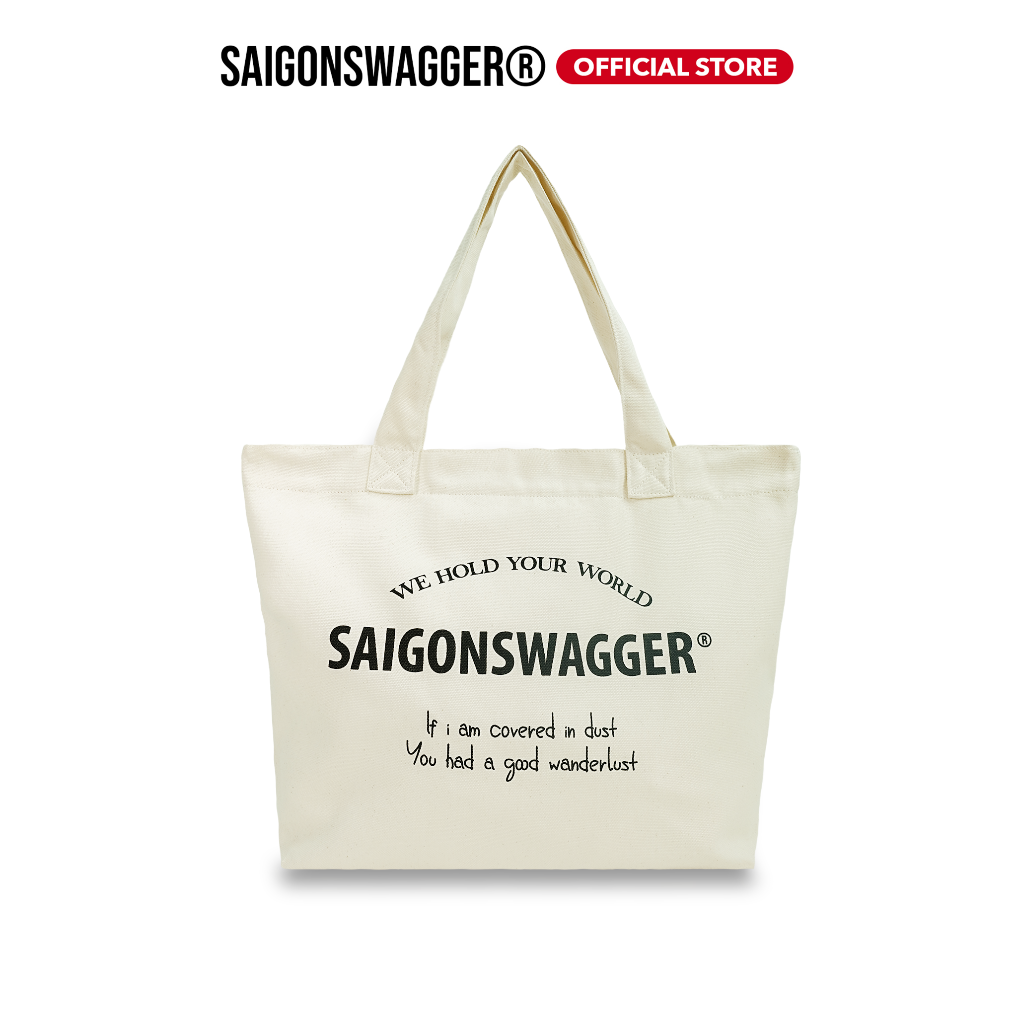 Túi tote túi đeo vai SAIGONSWAGGER chất liệu canvas WANDERLUST TOTE BAG