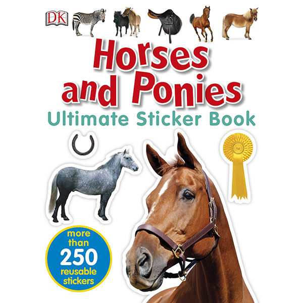 Ultimate Sticker Book Horses And Ponies