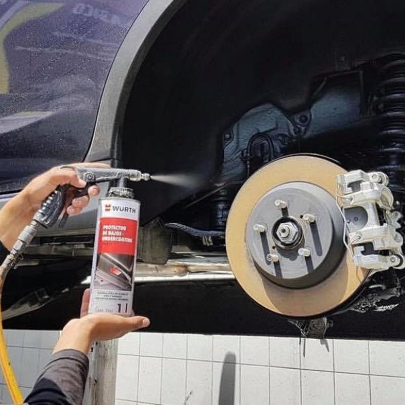 Xịt phủ gầm xe, chống ồn, chống gỉ sét xe ô tô, xe máy, bảo dưỡng khoan máy CHỨNG NHẬN BỞI SGS