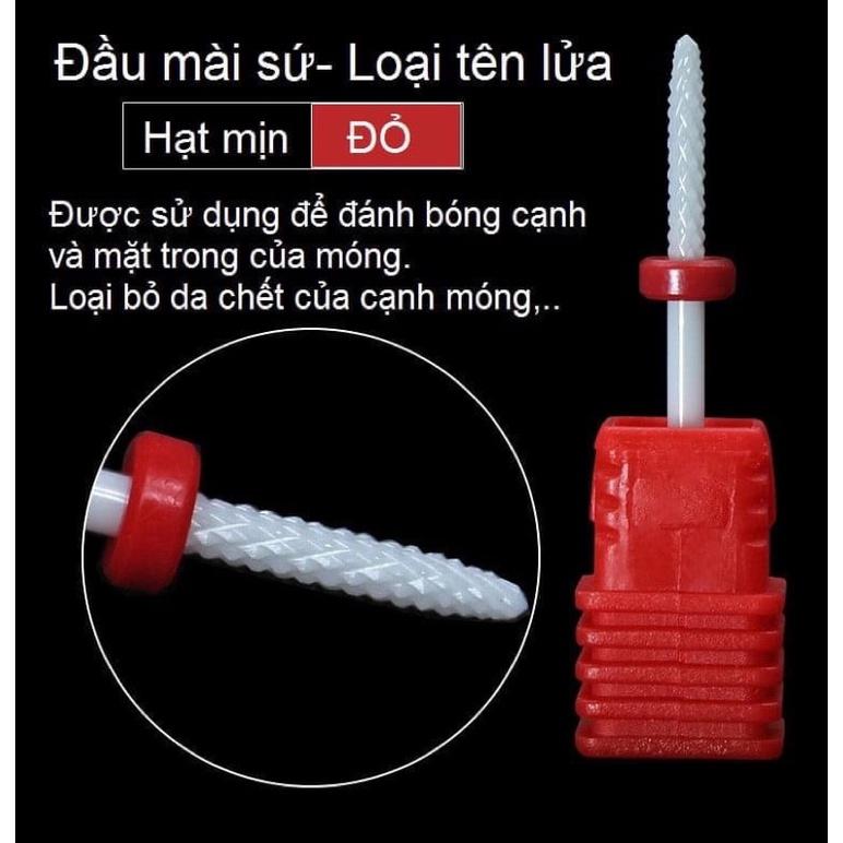 Đầu mài sứ (phá gel-phá bột -mài mịn