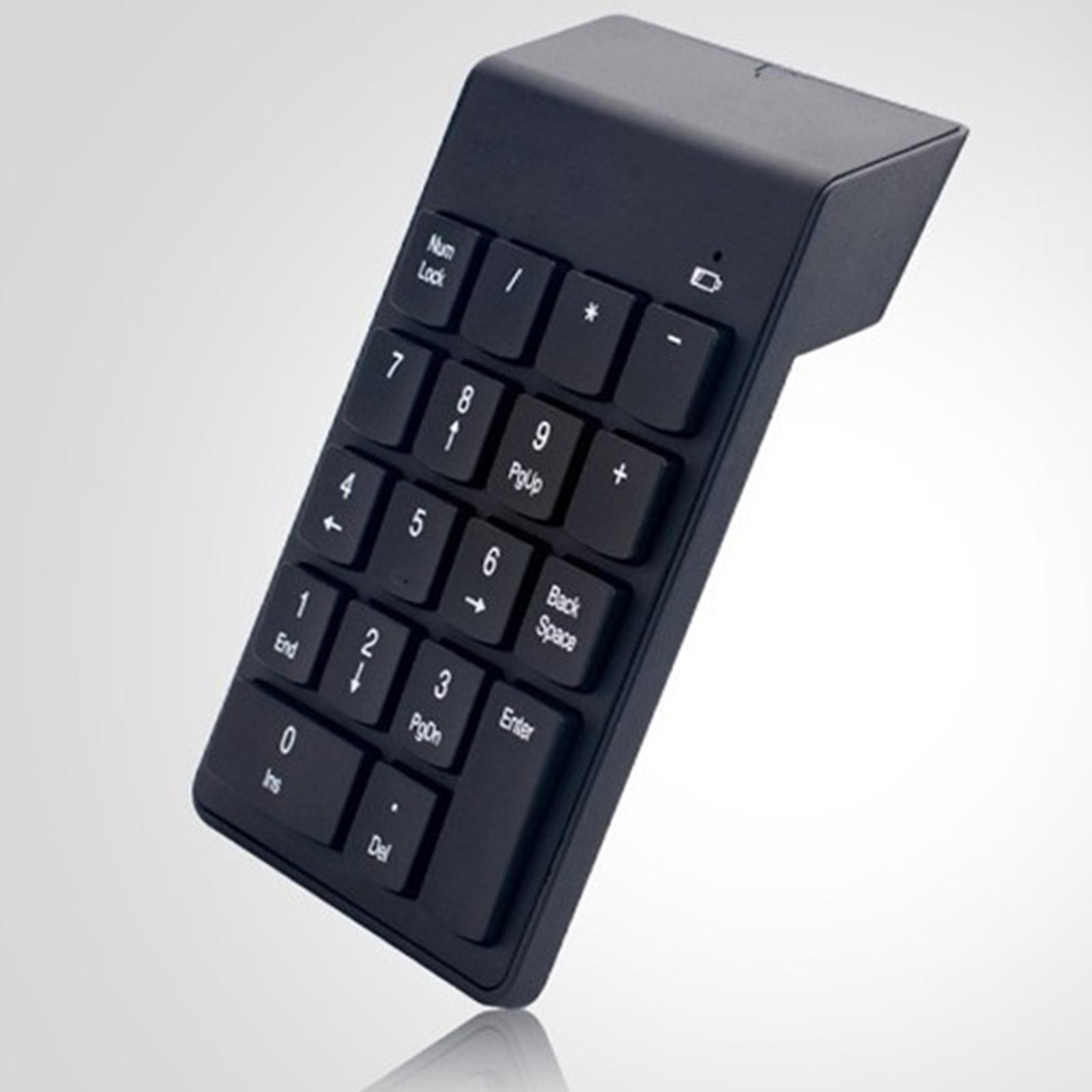 USB Numeric Keypad 18 Keys 18 Keys Faster Data Input Minimalist Design Mini