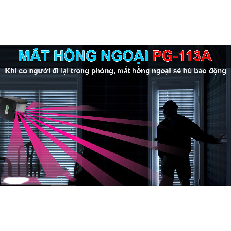 Báo Trộm Hồng Ngoại PG-113A