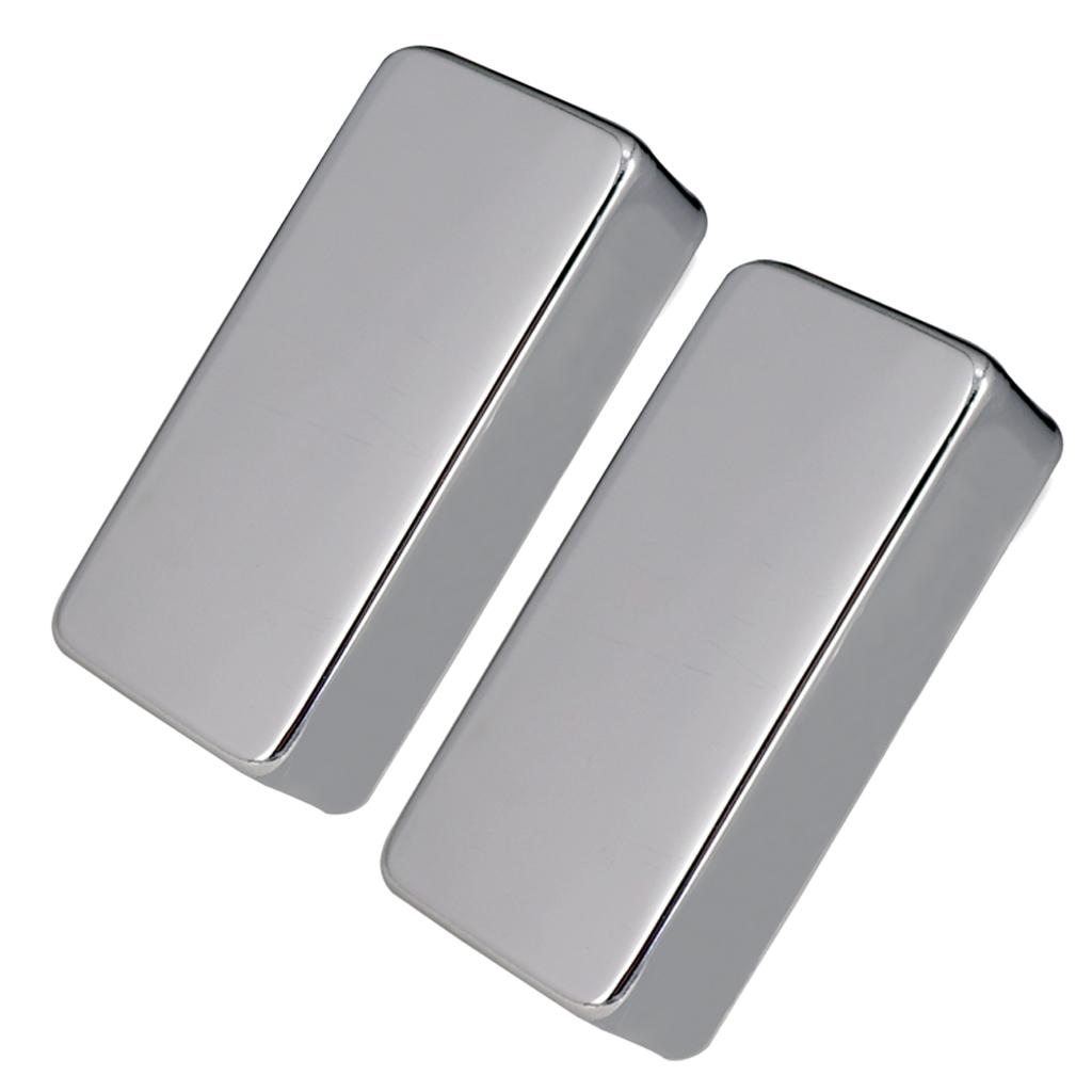 2 Pieces Sealed Humbucker Pickup Covers For Electric Guitar