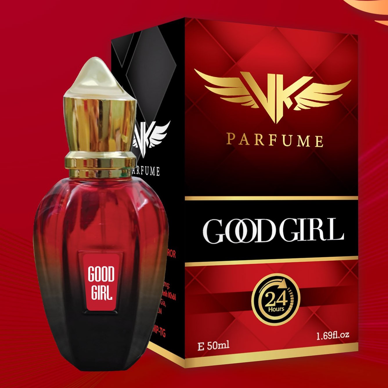 NƯỚC HOA KAT&KEV GOODGIRL 50ML_SANG TRỌNG, THANH LỊCH CHO PHÁI ĐẸP (lưu hương liên tục 24h)