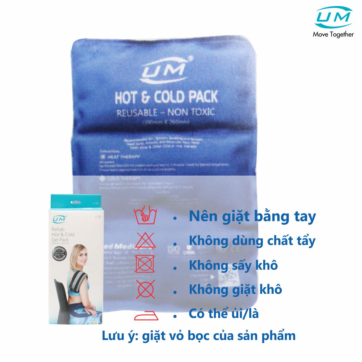 Túi chườm đai đeo nóng/lạnh X3 United Medicare (I10)