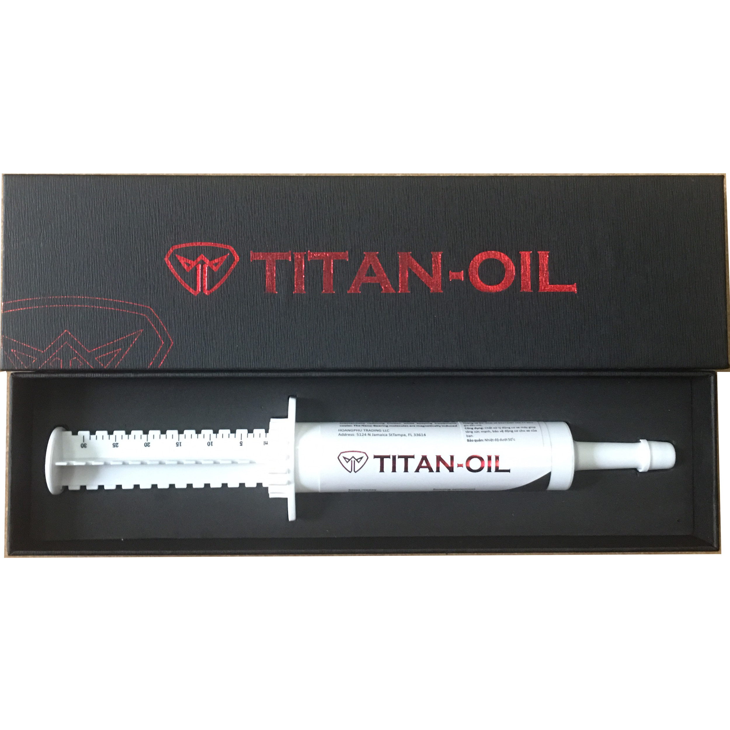 Titan Oil - Phụ gia cao cấp giảm tối đa ma sát. Bảo vệ động cơ