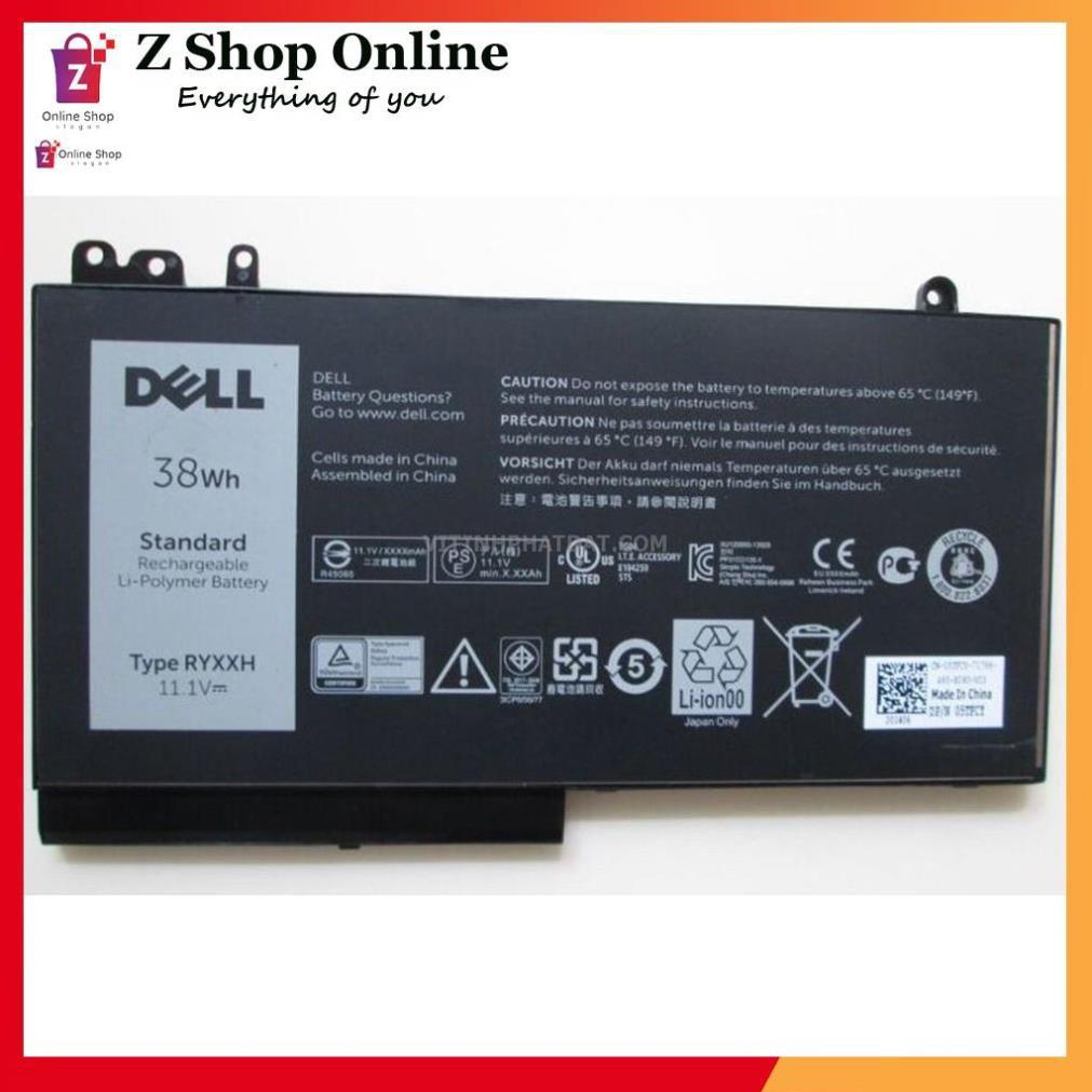 Pin Dùng Cho laptop Dell Latitude E5470, E5270, E5450, E5550 mã pin RYXXH