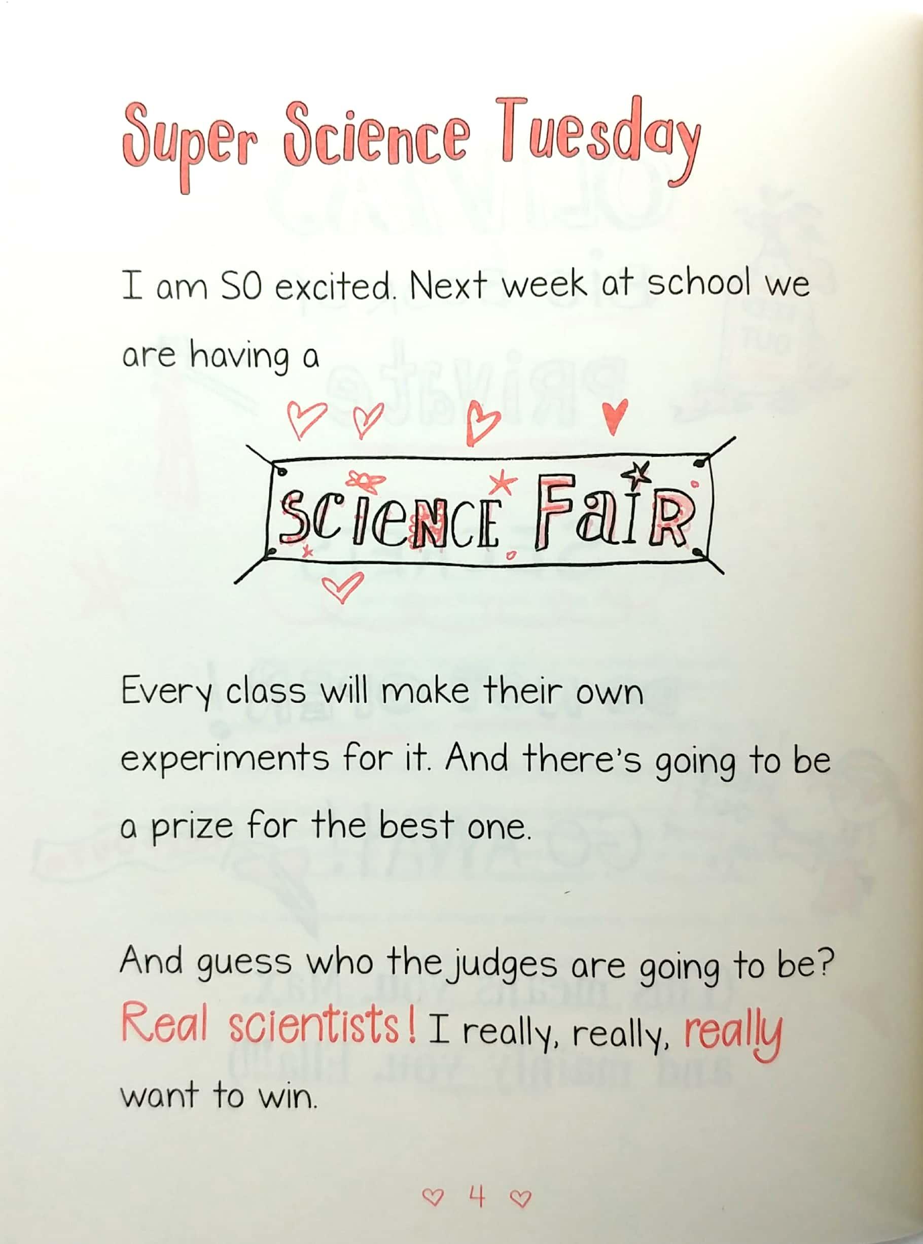 Olivia's Secret Scribbles #4: Super Science Stars