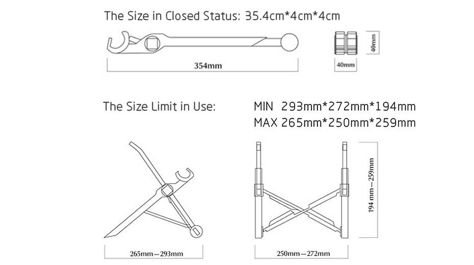 Giá Đỡ Laptop/Notebook Có Thể Gấp Gọn