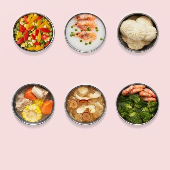 Khay đựng cơm trưa-Hộp cơm văn phòng đa năng kèm 4 chén đựng bên trong
