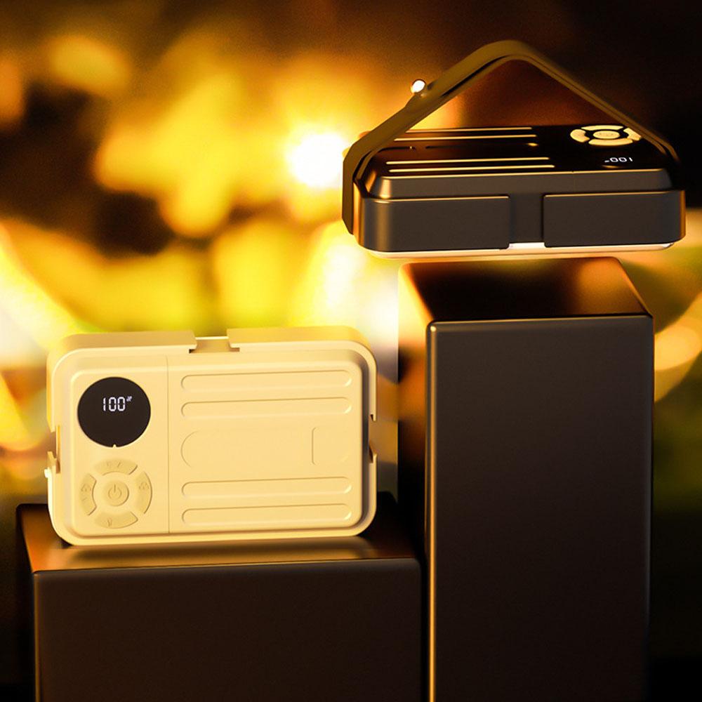 Đèn Led Cắm Trại Đầu Ra Kép Usb