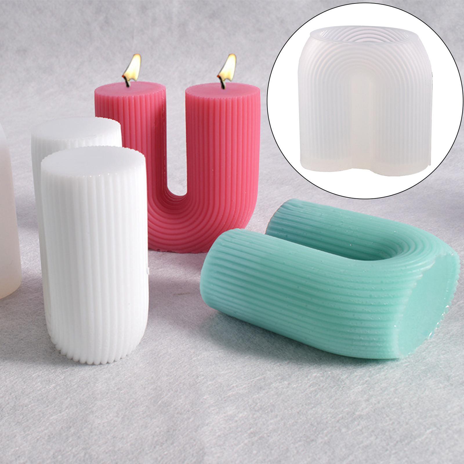 Durable Silicone Candle Casting wax making DIY Crafts Handmade for Home Wedding Valentine Ornaments
