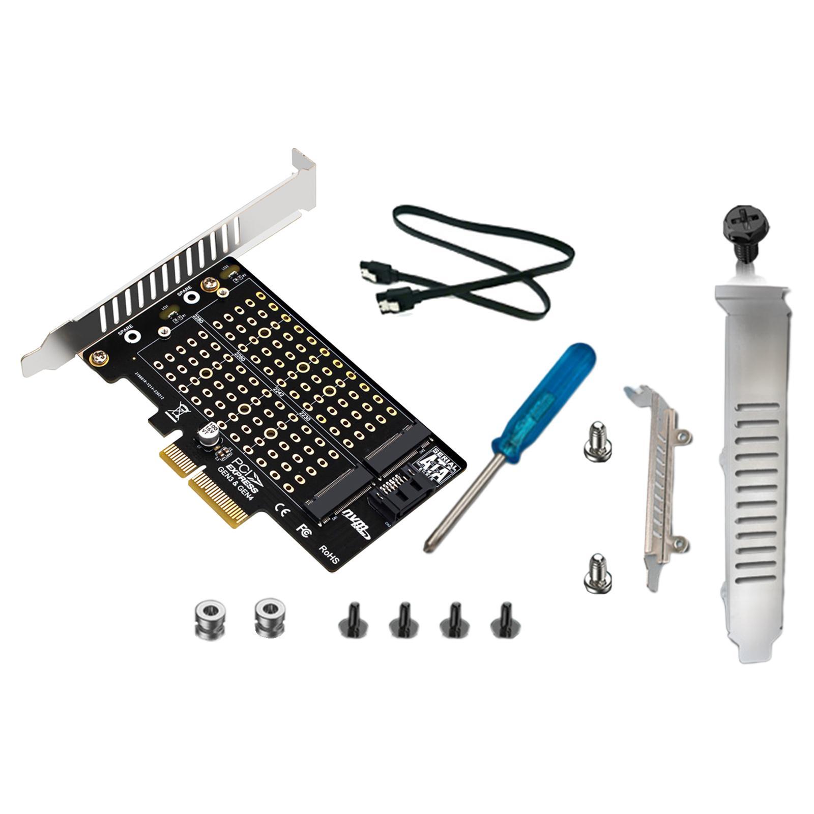 Pcie Adapter Card Portable SSD Adapter Card M.2 SSD to PCIe x1 Adapter for PH42