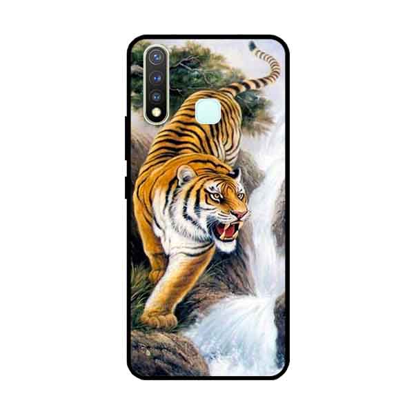 Ốp Lưng in cho Vivo Vivo Y19 /U3 /Y5s /U20 Mẫu Nền Hổ Mẫu 2 - Hàng Chính Hãng