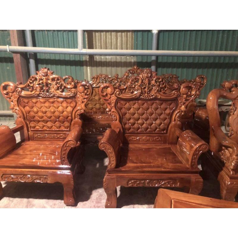 Bộ bàn ghế hoàng da giá thật