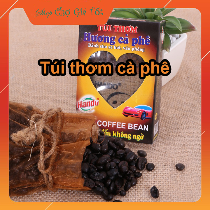 Túi thơm treo xe hương Cafe 100Gr
