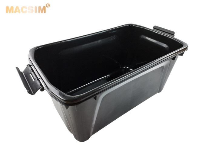 Hộp đựng đồ trên ô tô 60 lít kích thước màu đen tím 59,5cm x 35,5cm x 35cm - hộp đựng đồ trong cốp ô tô nhãn hiệu Macsim chất liệu PP cao cấp