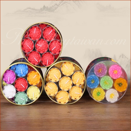 Nến hoa Sen Bơ sáp thơm không khói 4h 28 nến
