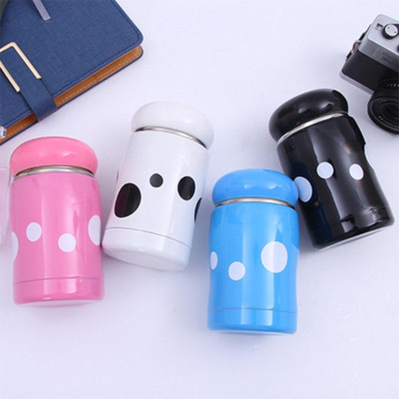 Nấm Nhiệt Cốc Kid Nhiệt Bình Nước Giữ Nhiệt Cốc Dễ Thương Nhiệt Chân Không Con Tumbler Thermocup Thép Không Gỉ Mới