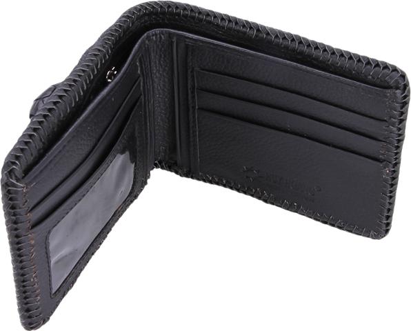 Ví Nam Huy Hoàng HT2716 (10 x 12.5 cm) - Đen